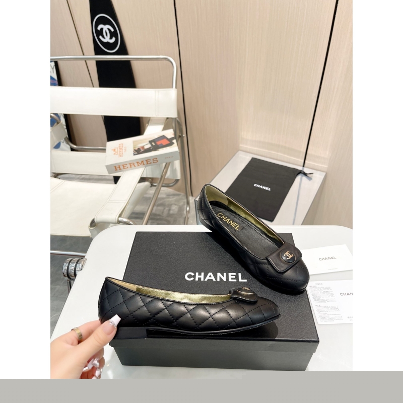 Ch*el flat shoes
